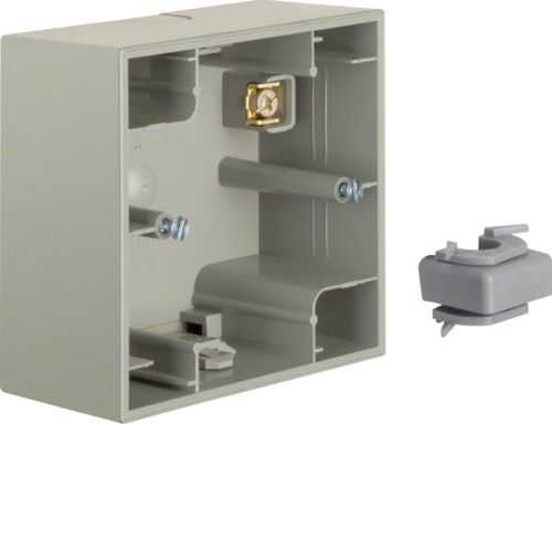 Berker 10417004 Aufputz-Gehäuse 1fach K.5 edelstahl, lackiert Mesch Shop Berker 10417004 Aufputz-Gehäuse 1fach K.5 edelstahl, lackiert Mesch Shop